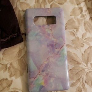 Velvet caviar pastel marble galaxy note8 case